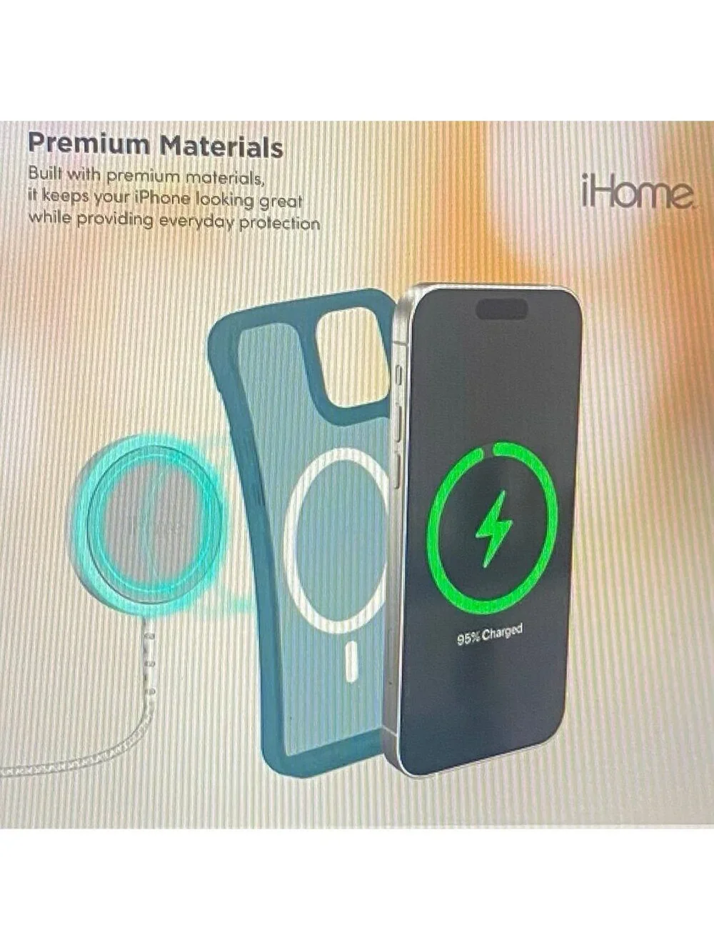 iHome Velo Magnetic Case for iPhone 15 Pro Max Dark Blue